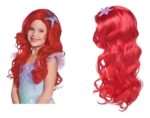 Peruca Sereia Ariel - Pica Pau