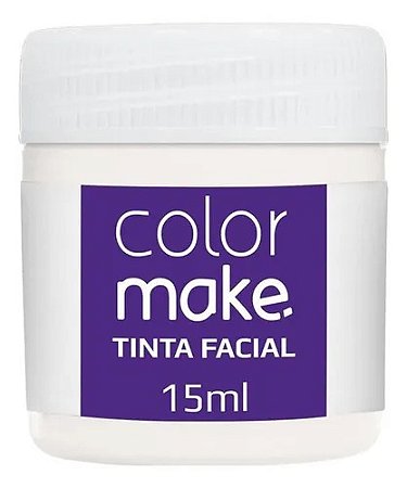 Tinta Liquida Branco 15ml - Colormake