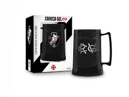 Caneca Gel Vasco 300ml Times - Brasfoot
