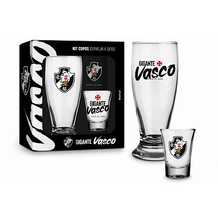Copo Munich e Ole Vasco Times 200ml/60ml - Brasfoot