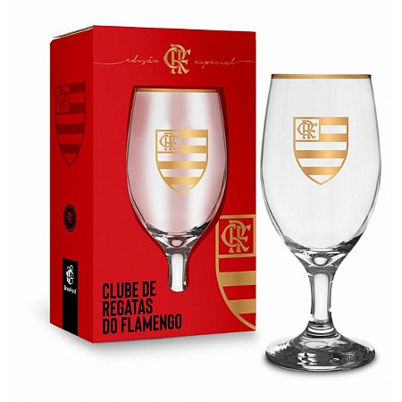Taça Flamengo Windsor Times 330ml Serie Ouro - Brasfoot