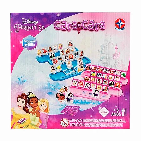 Jogo Cara a Cara Princesas Disney - Estrela