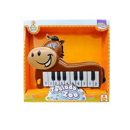 Piano Teclado Zoo Sortidos - Wellmix