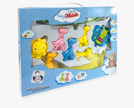 Mobile de Berço Girafinha - Pica Pau