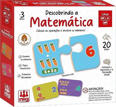 Be a Bá Descobrindo a Matemática - Nig Brinquedos