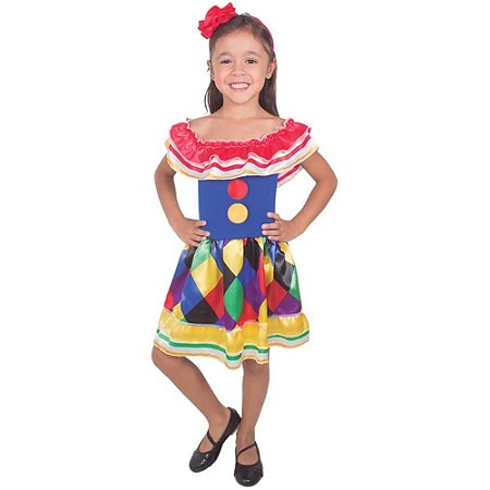 Fantasia Palhacinha Pom Pom P - BrinkModel