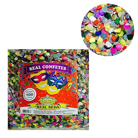 Confete Carnaval 100gr - Real Seda