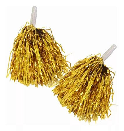 Kit Pom Pom Dourado 15gr PAF 434 - Partiu Festa