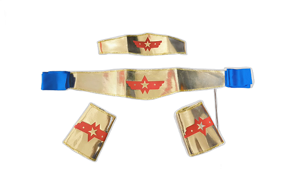 Kit Mulher Maravilha Infafntil - Masquerade