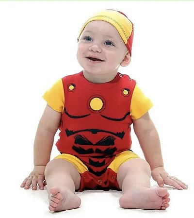 Fantasia Homem de Ferro Baby M - Sulamericana Fantasias