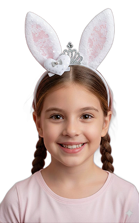Kit Tiara Coelho Branco - Piffer