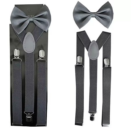 Suspensório Preto HY4615 - Partiu Festa