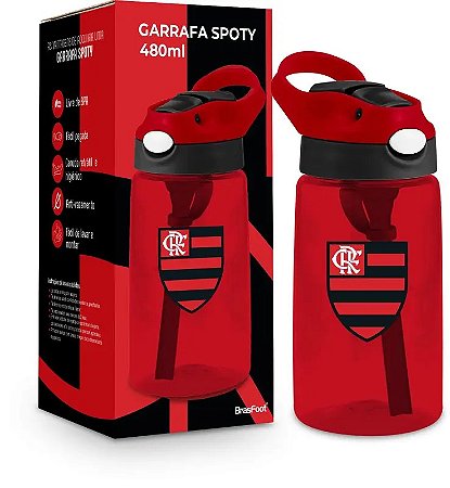 Garrafa Spoty Flamengo Times 480ml - Brasfoot