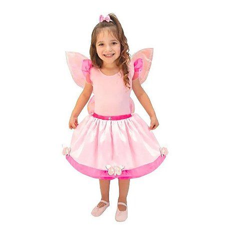 Fantasia Borboleta Rosa P - BrinkModel