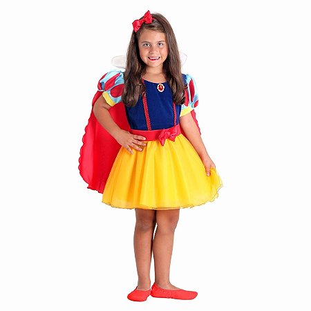 Fantasia Branca de Neve Curta P - Masquerade