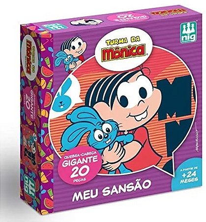 Quebra Cabeça Gigante Meu Sansão - Nig Brinquedos