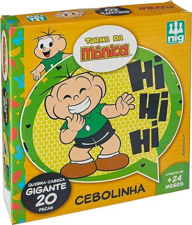 Quebra Cabeça Gigante Cebolinha - Nig Brinquedos