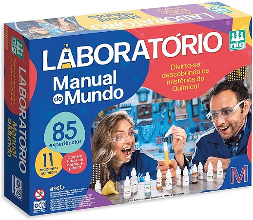 Laboratório Manual do Mundo 85 Experiências - Nig