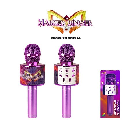 Microfone Bluetooth Masked Singer - CKS