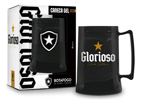 Caneca Gel Botafogo 300ml Times - Brasfoot
