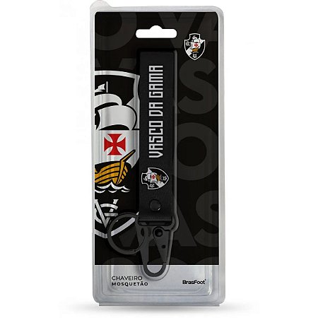 Chaveiro Mosquetão Clipkey Vasco - Brasfoot