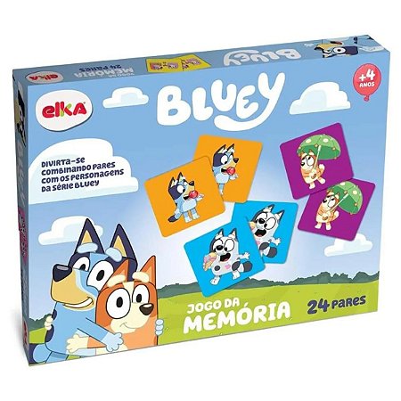 Jogo da Memória Bluey - Elka