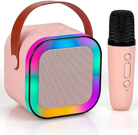 Mini Karaoke Rosa - Fenix Brinquedos
