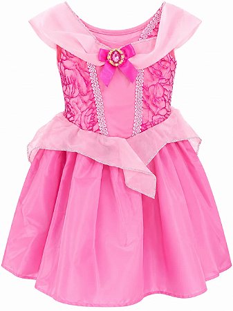 Fantasia Bela Adormecida Princesa Rosa Luxo G - Sulamericana Fantasias