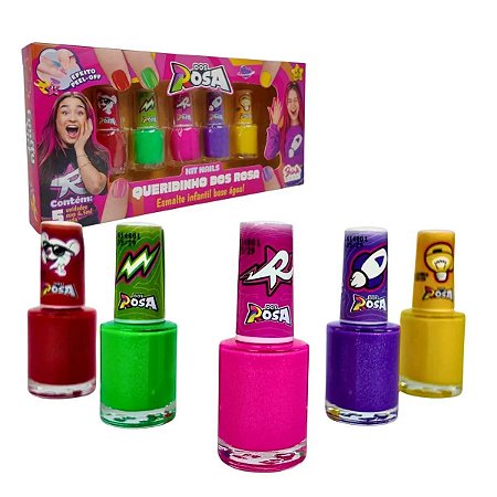 Kit Nails Queridinhos Dos Rosa LX - BrinkModel