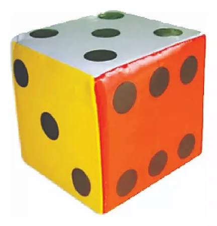 Dado De Espuma Mimos Pedagógicos Cubo 6 Lados40 Cm