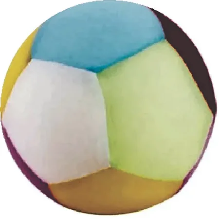 Bola De Tecido Com Guizo