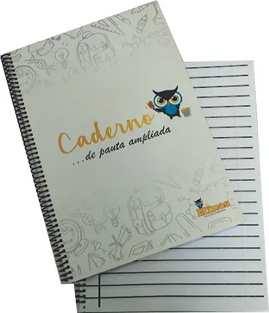 Caderno De Pauta Ampliada