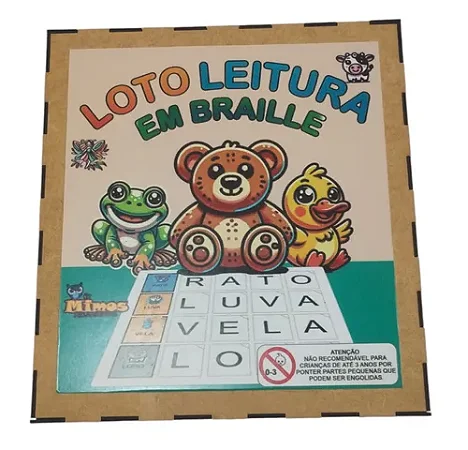 Loto Leitura Em Braille - 2 A 4 Anos