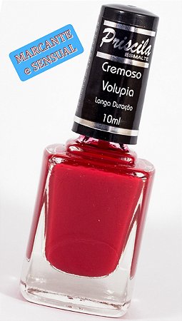COR VOLÚPIA - ESMALTE DE UNHA PRISCILA - QUALIDADE, BRILHO e DURABILIDADE