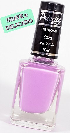 COR ZAZÁ - ESMALTE DE UNHA PRISCILA - QUALIDADE, BRILHO e DURABILIDADE