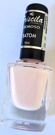 COR BATOM - ESMALTE PRISCILA - QUALIDADE, BRILHO e DURABILIDADE - INVISTA EM VOCÊ - 100% NACIONAL - PRODUTO ESPETACULAR