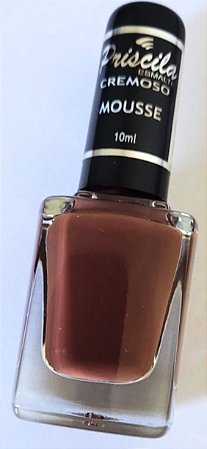 COR MOUSSE - ESMALTE DE UNHA PRISCILA - QUALIDADE e DURABILIDADE - INVISTA EM VOCÊ - 100% NACIONAL - PRODUTO ESPETACULAR