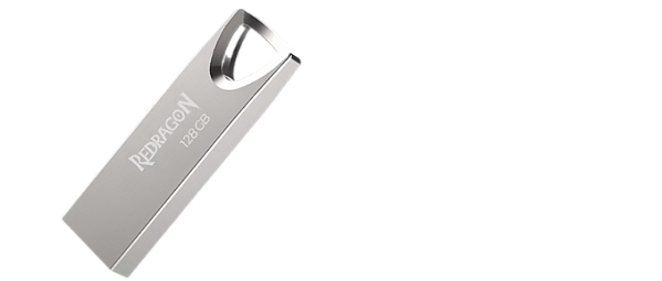 Pen drive  Luma 128GB USB 2.0 - Redragon e Hiksemi