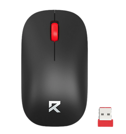 MOUSE SEM FIO - OFFICE BM 2944 - BM - PRETO - REDRAGON