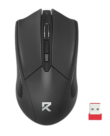 MOUSE R OFFICE BM-2463 - PRETO SEM FIO -  REDRAGON