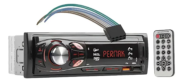 Rádio MP3 Player Automotivo C/ Bluetooh