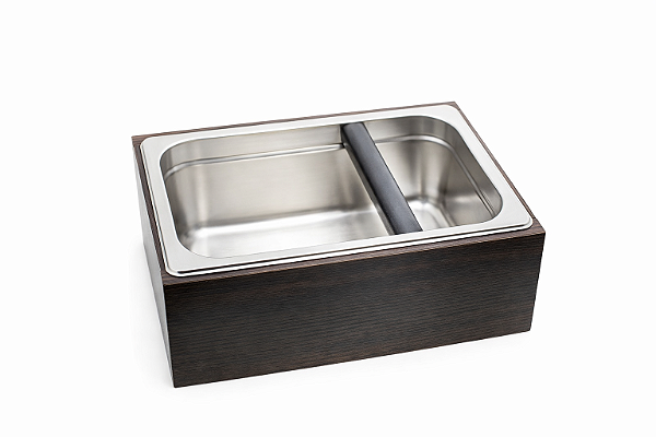 Batedor De Borra De Café Knock Box Inox E Madeira BestWhip