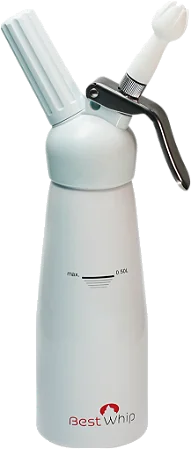 Garrafa para Chantilly 500ml Alp Branca Best Whip