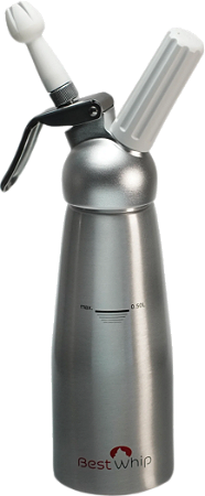 Garrafa Sifão de Chantilly BestWhip ALM 500ml – 100% Alumínio