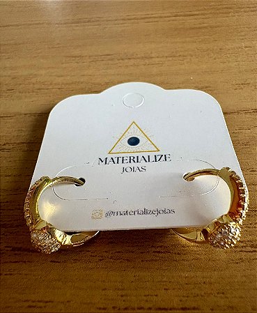 Argola Stardust Maxi