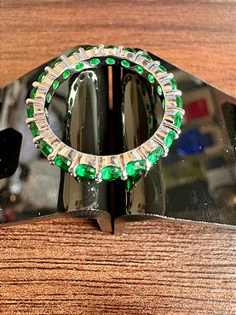 Anel Gotas Aurora Verde