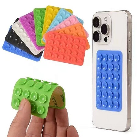 Suporte Adesivo Multifuncional para Celular com Ventosa - Envio Rápido