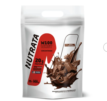 W100 Whey Concentrado 900g - Nutrata