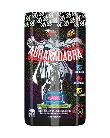 Pré Treino Abrakadabra 360g Maxeffect Mysterious Fruits