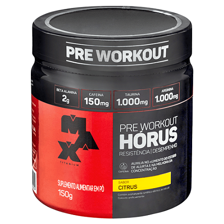 Pré Workout Horus Max Titanium 300g